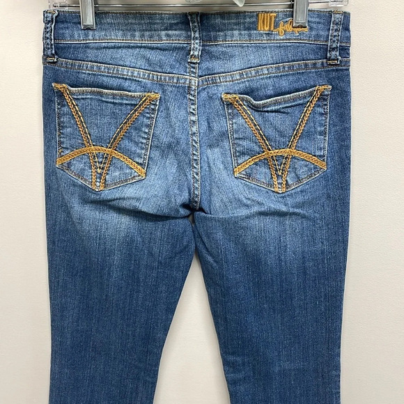 Kut From The Cloth Felicia Baby Bootcut Denim Jeans 2 - Picture 5 of 16
